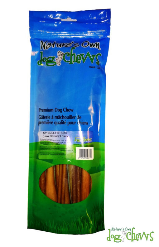 Odourfree Bully Sticks (9 per bag) (12"/30cm)
