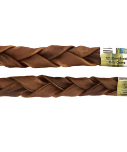12" Braided Bully Chomp (odourfree)
