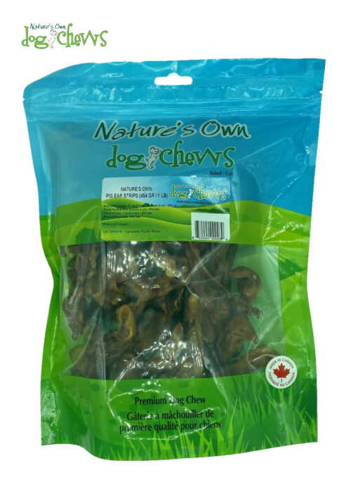 Pig Ear Strips (1 lb)
