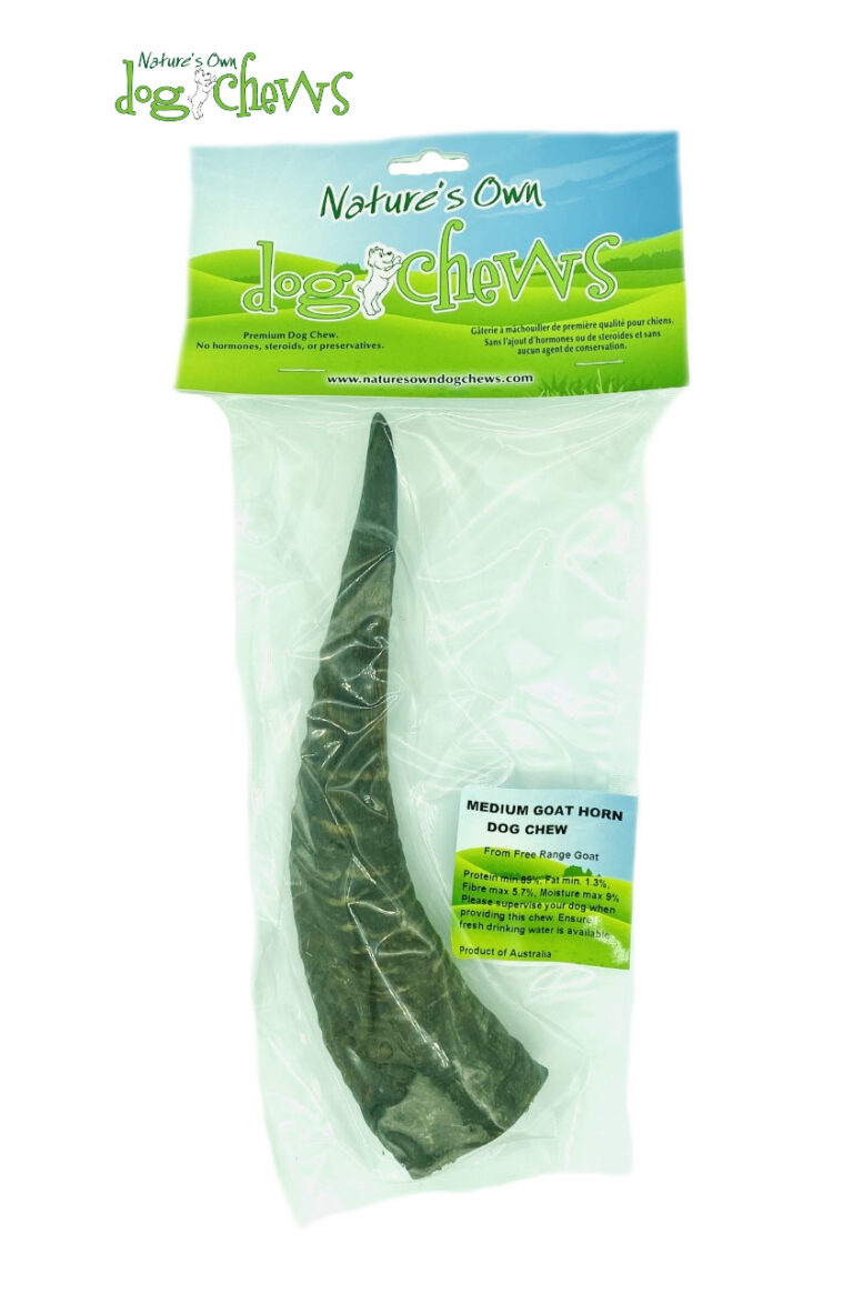Goat Horn Chew (Medium) Nature`s Own Dog Chews